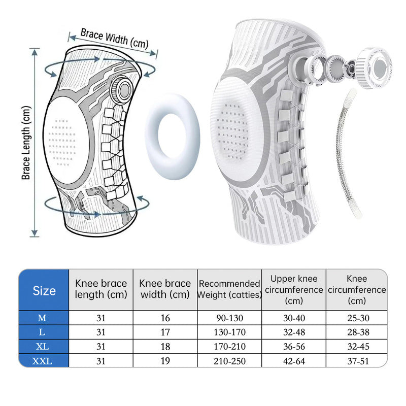 Adjustable Smart-Knob Knee Brace