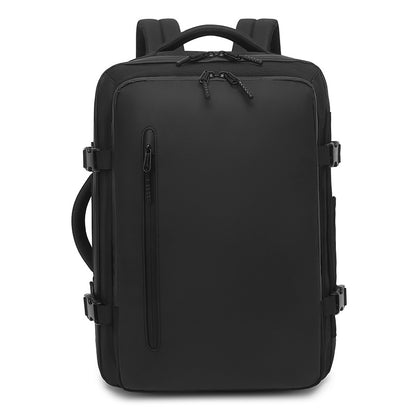 Vacuum Compression Travel Backpack with Air Pump – Expandable Carry-On