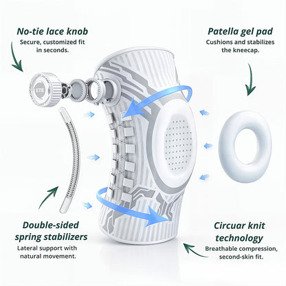 Adjustable Smart-Knob Knee Brace