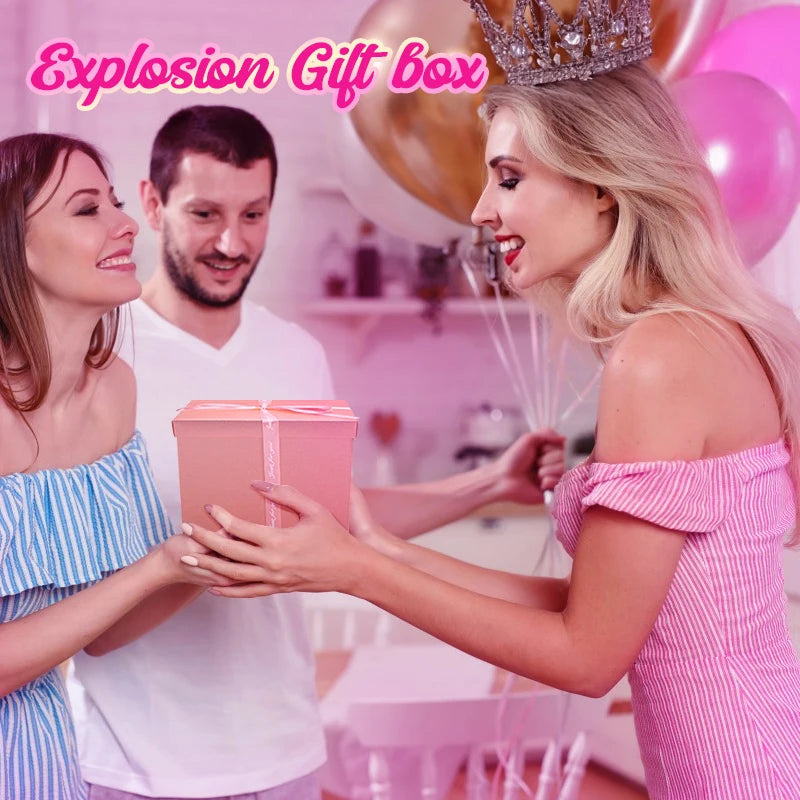 DIY Explosion Gift Box with Flying Butterflies – Surprise Photo Box for Birthdays & Valentine’s Day