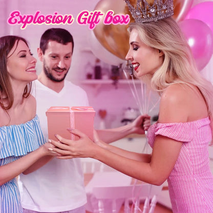 DIY Explosion Gift Box with Flying Butterflies – Surprise Photo Box for Birthdays & Valentine’s Day
