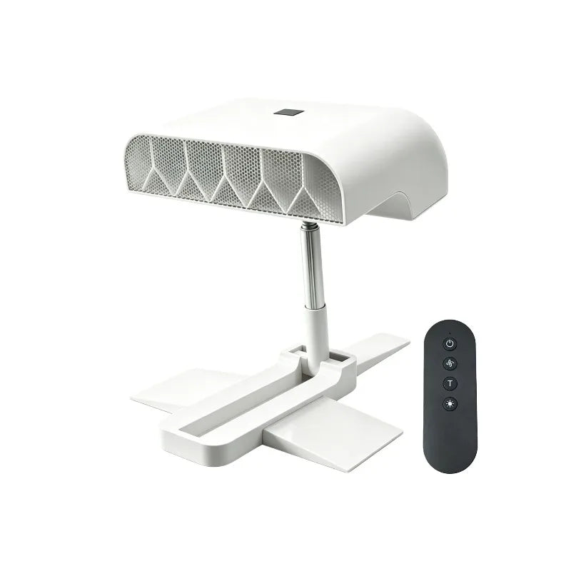 5-Speed Under-Blanket Cooling Fan with Remote – Portable Bed Air Circulator