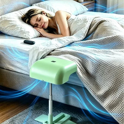 5-Speed Under-Blanket Cooling Fan with Remote – Portable Bed Air Circulator