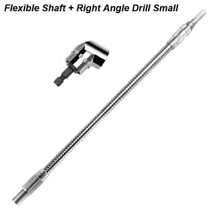 Flexible Right Angle Drill Adapter & Extension Shaft