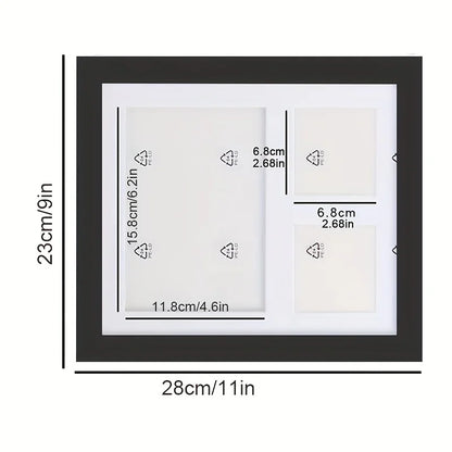 Pet Paw Print Keepsake Photo Frame Kit