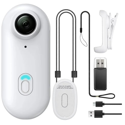 4K Mini WiFi Action Camera – Thumb POV Body Camera with Waterproof Case