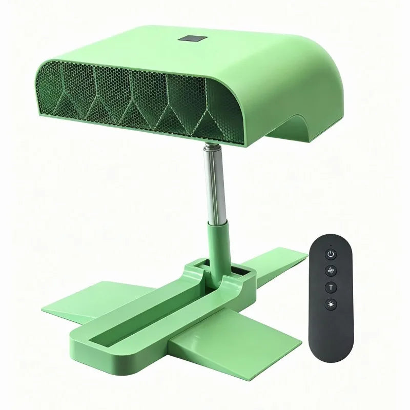 5-Speed Under-Blanket Cooling Fan with Remote – Portable Bed Air Circulator