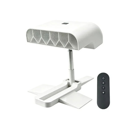 5-Speed Under-Blanket Cooling Fan with Remote – Portable Bed Air Circulator